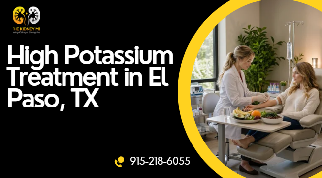High Potassium Treatment in El Paso, TX