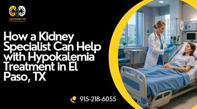 How a Kidney Specialist Can Help with Hypokalemia Treatment in El Paso, TX