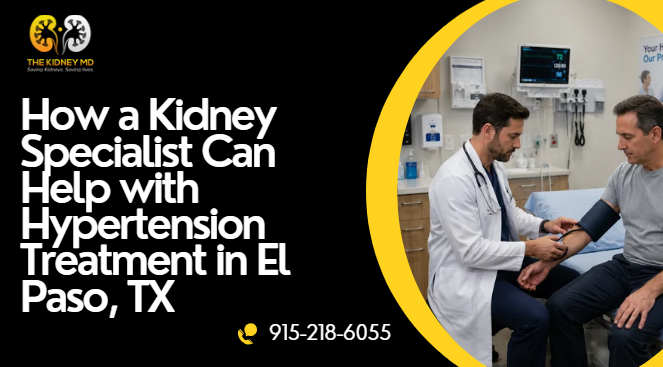 How a Kidney Specialist Can Help with Hypertension Treatment in El Paso, TX